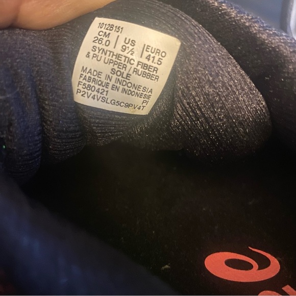 ASICS Women’s‎ Gel Nimbus Black and Peachy pink Athletic Shoes 9.5 - Picture 5 of 6